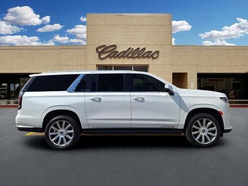 Crystal White Tri-Coat 2024 Cadillac Escalade ESV Premium Luxury Platinum