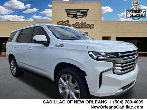 Summit White 2021 Chevrolet Tahoe High Country