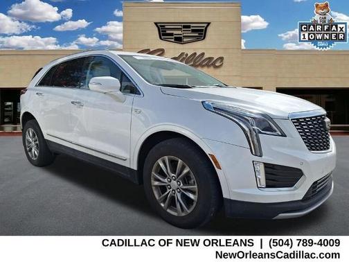 Crystal White Tri-Coat 2023 Cadillac XT5 Premium Luxury