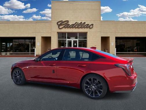 Radiant Red 2026 Cadillac CT5 Sport RWD