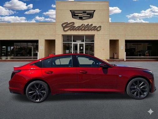 Radiant Red 2026 Cadillac CT5 Sport RWD