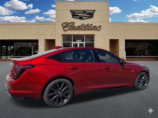 Radiant Red 2026 Cadillac CT5 Sport RWD