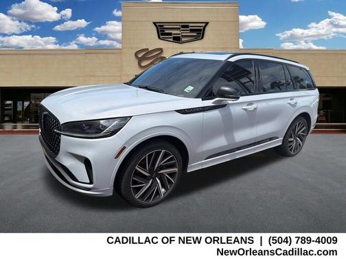 Crystal White 2025 Lincoln Aviator Black Label AWD
