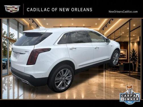 Crystal White Tri-Coat 2023 Cadillac XT5 Premium Luxury