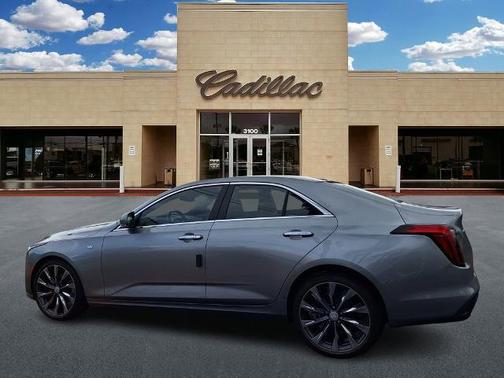 Silver Metallic 2026 Cadillac CT4 Premium Luxury