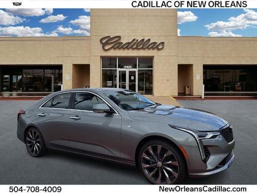 Silver Metallic 2026 Cadillac CT4 Premium Luxury