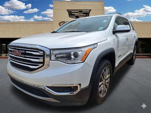 White Frost Tri-Coat 2017 GMC Acadia SLE-2
