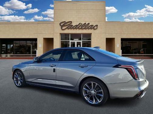 Silver Metallic 2026 Cadillac CT4 Sport