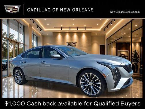 Silver Metallic 2026 Cadillac CT5 Premium Luxury RWD