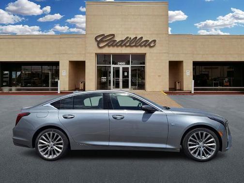 Silver Metallic 2026 Cadillac CT5 Premium Luxury RWD