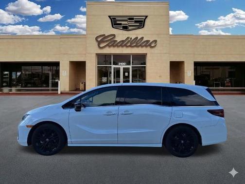 Platinum White Pearl 2025 Honda Odyssey Sport-L