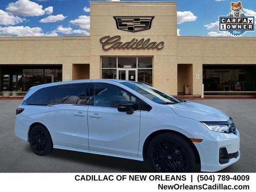 Platinum White Pearl 2025 Honda Odyssey Sport-L