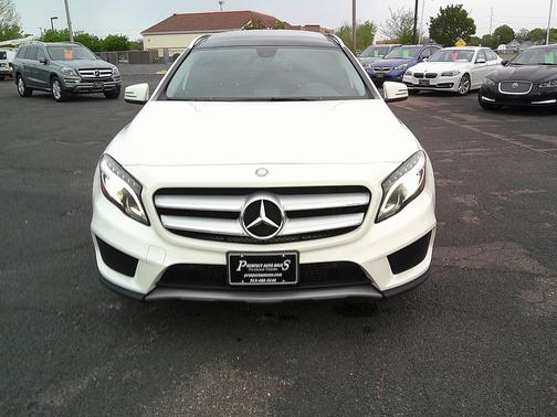 White 2015 Mercedes-Benz GLA-Class GLA 250 4MATIC