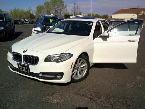 White 2016 BMW 528 i xDrive