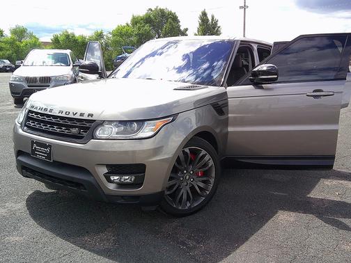 Gray 2017 Land Rover Range Rover Sport 5.0L Supercharged