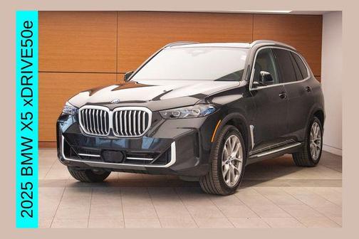 Black 2025 BMW X5 PHEV xDrive50e