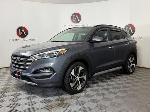 Coliseum Gray 2018 Hyundai TUCSON Limited