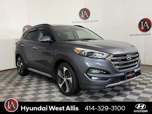 Coliseum Gray 2018 Hyundai TUCSON Limited