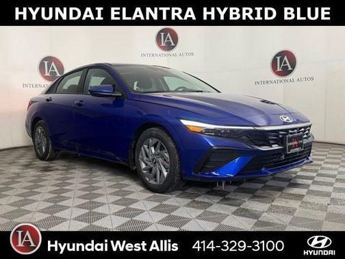 Intense Blue 2026 Hyundai ELANTRA HEV Blue