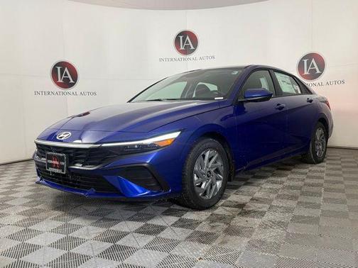 Intense Blue 2026 Hyundai ELANTRA HEV Blue