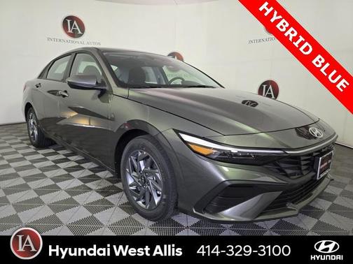 2025 Hyundai ELANTRA HEV Blue