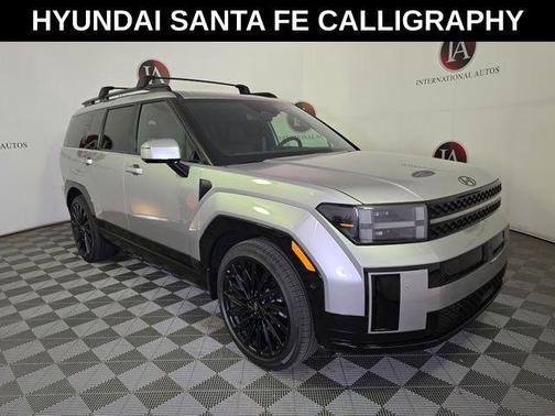 Shimmering Silver 2026 Hyundai SANTA FE Calligraphy
