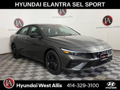 Amazon Gray 2026 Hyundai ELANTRA Sport