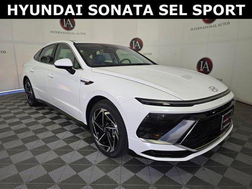 Serenity White 2026 Hyundai SONATA SEL