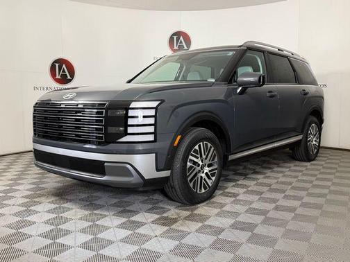 Ecotronic Gray Pearl 2026 Hyundai Palisade Hybrid SEL Premium 8P