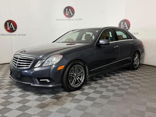Steel Grey Metallic 2010 Mercedes-Benz E-Class 4MATIC