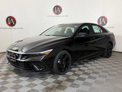 Abyss Black 2026 Hyundai ELANTRA Sport