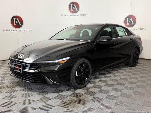 Abyss Black 2026 Hyundai ELANTRA Sport