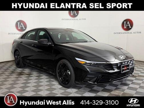 Abyss Black 2026 Hyundai ELANTRA Sport