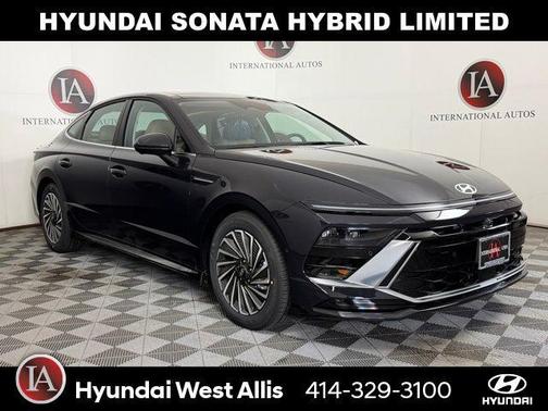 Carbon Blue 2026 Hyundai SONATA Hybrid Limited Sedan