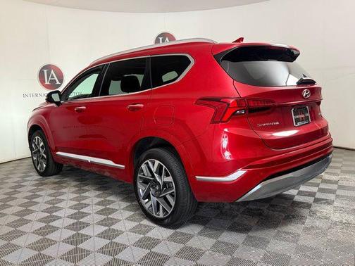 Calypso Red 2021 Hyundai SANTA FE Calligraphy