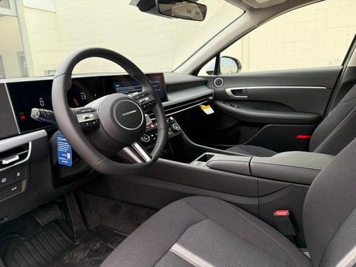 Serenity White 2026 Hyundai SONATA Hybrid SE