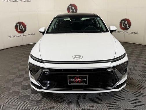 Serenity White 2026 Hyundai SONATA Hybrid SE