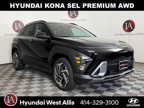 Abyss Black Pearl 2026 Hyundai KONA SEL Premium SUV