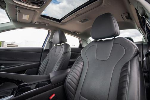 Intense Blue 2023 Hyundai ELANTRA HEV Limited