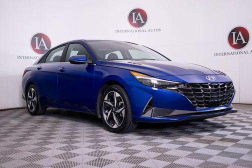 Intense Blue 2023 Hyundai ELANTRA HEV Limited