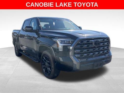 Midnight Black Metallic 2023 Toyota Tundra Platinum