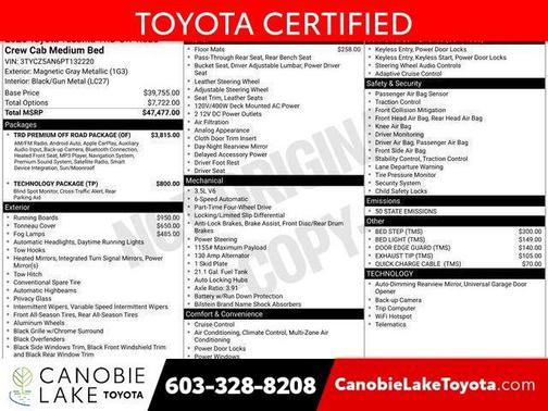 2023 Toyota Tacoma TRD Off Road