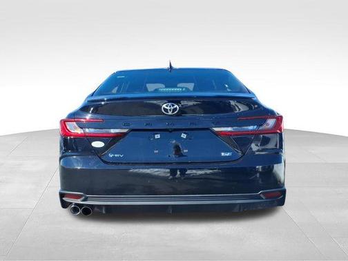 Midnight Black Metallic 2025 Toyota Camry SE