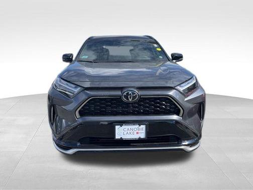 Magnetic Gray Metallic/Midnight Black Metallic 2025 Toyota RAV4 Hybrid SE