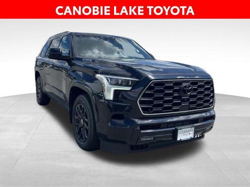 Midnight Black Metallic 2024 Toyota Sequoia Platinum