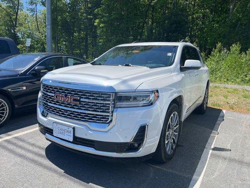 White Frost Tricoat 2023 GMC Acadia Denali