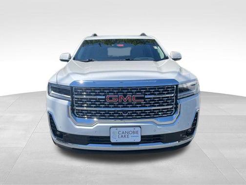 White Frost Tricoat 2023 GMC Acadia Denali