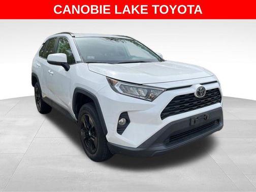 Super White 2019 Toyota RAV4 XLE