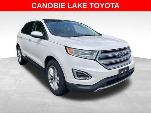 WHITE PLATINUM TRI-COAT 2017 Ford Edge SEL
