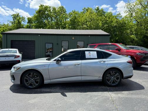 Lunar Silver Metallic 2023 Acura TLX A-Spec